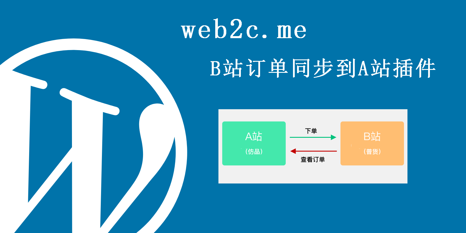 B站订单同步插件-WE B2C跨境工作室