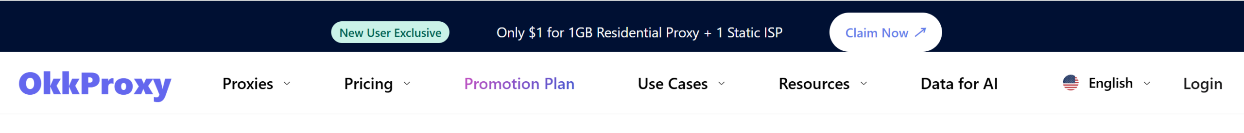 OKKProxy新手福利：1美元拿1GB住宅+静态ISP试用！-WE B2C跨境工作室
